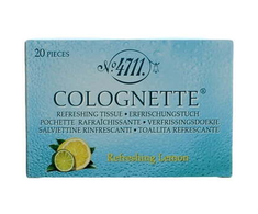 4711 Colognette Refreshing Lemon Tissues Cleansing Wipes