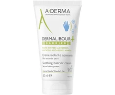 A-DERMA Dermalibour+ Barrier Soothing Barrier Kreminis raminantis veido ir kūno kremas, 50 ml
