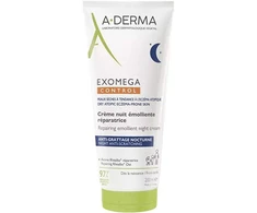 A-Derma Exomega Control Emollient Night Kreminis For Face, 400 ml