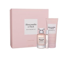 Abercrombie &amp; Fitch Authentic rinkinys moterims (EDP, 100 ml + EDP, 15 ml + kūno losjonas, 200 ml)