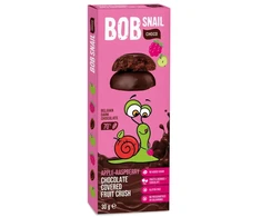 Ābolu-aveņu konfektes tumšajā šokolādē BOB SNAIL, 30g