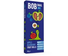 Bob Snail Bob Snail Obuolių-mėlynių užkandis be pridėtinio cukraus - 30 g