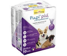 Absorbējošie paladziņi - Gimborn Dog PUPI PIU TRAINING PADS WITH LAVENDER 60X90 - 10gab