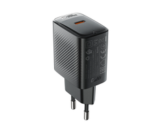 Įkroviklis Acefast A104 25W GaN USB-C juodas
