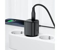Acefast A134 67W GaN USB-C Wall Charger - Juodas
