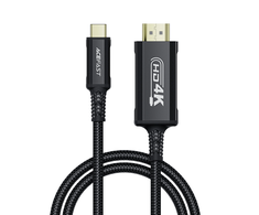 Kabelis Acefast C1-10 USB-C to HDMI 1.8m juodas