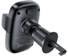 Acefast D48 Car Air Vent Mount with Wireless Charger - Juodas