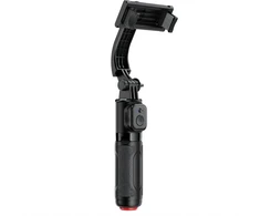 Acefast E42 Selfie Stick with Automatic Tripod and Bluetooth Remote Control 63 cm - Juodas
