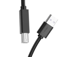 Kabelis USB A kištukas - B kištukas spausdintuvui 10m su stiprintuvu US122 UGREEN