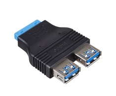 Akyga 2 x USB 3, 0 - 19 - pin adapteris (AK- CA- 58)