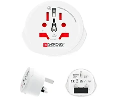 Adapteris UK kištukas – universalus lizdas 230 V 7 A SKROSS