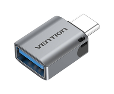Adapteris Vention CDQH0 USB-C kištukas prie USB 3.0 (pilka)
