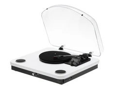 Patefonas Adler AD-1914W su USB ir Bluetooth, baltos spalvos