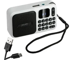 Adler AD 1924 Radio with Bluetooth and recording function