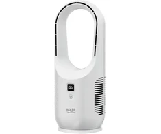 Ventiliatorius Adler Bladeless Rechargeable Fan | AD 7343 | Desk Fan | Diameter 14 cm | Greičių skaičius 3 | Baltas
