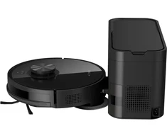 Aeno Robot Cleaner w/Dust Collector, juodas, 2in1 and dust tank, 4000pa, 3200mAh battery