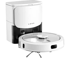 AENO Robot Vacuum Cleaner RC4S: wet &amp; dry cleaning, smart control AENO App, HEPA filter, 2-in-1 tank