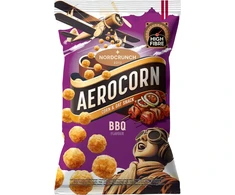 Aerocorn kukurūzas un auzu uzkoda ar BBQ garšu 100g