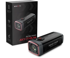 AKEEYO 710 Lite Handlebar Action Camera for Bikes and Motorcycles - Juodas