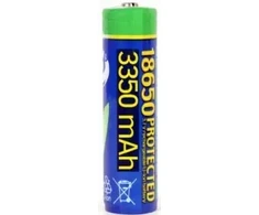 Akumulators Energenie Lithium-ion 18650 Protected 3350mAh