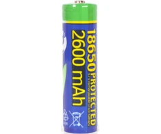 GEMBIRD EG-BA-18650/2600 ličio jonų 18650 baterija apsaugota 2600 mAh