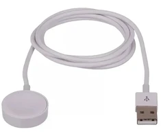 Akyga Apple laikrodžio įkroviklis AK-SW-15 1m, baltos spalvos
