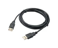"Akyga" USB kabelis AK-USB-19 USB A (m) / USB A (f) ver. 2.0 3.0m