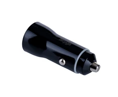 Įkroviklis Akyga AKYGA Automobilinis įkroviklis 12/24V AK-CH-16 36W USB-A + USB-C PD Quick Charge 3.0 5-12V / 1.5-3A juodas