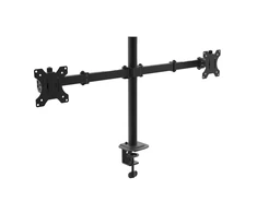 Akyga Stalinis laikiklis dviem monitoriams AK-MB-02 su 2x10kg VESA 75x75mm / 100x100mm 15-32"