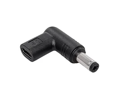 USB C tipo į DC 5.5/2.1 mm adapteris - universalus maitinimo šaltinio kištukas - Akyga AK-ND-C02