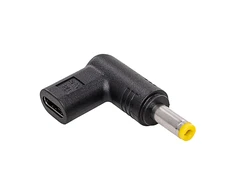 USB C tipo į DC 4.8/1.7 mm adapteris - universalus maitinimo šaltinio kištukas - Akyga AK-ND-C03