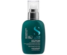 Alfaparf Milano Semi Di Lino Reconstruction Anti-Damage Shield Kreminis atkuriantis kremas pažeistiems plaukams su termine apsauga, 125 ml