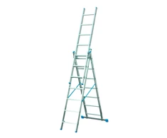 Aliuminio laiptai VHR3x 7 pakuočių ilgis 3,99 m (3x1,9 m) Elkop