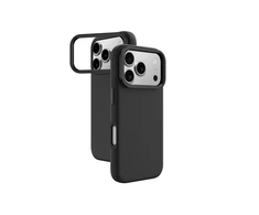AmazingThing Glamour Apple iPhone 17 Pro dėklas with Stand – juodos spalvos