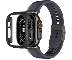 AmazingThing Minimal Protective dėklas skirtas Apple Watch UItra 3 49mm – Juodas
