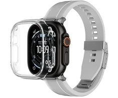 AmazingThing Minimal Protective dėklas skirtas Apple Watch UItra 3 49mm – Transparent