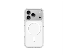 „AmazingThing“ minimalaus dydžio „Mag“ dėklas, skirtas „iPhone 17 Pro Max“, suderinamas su „MagSafe“ – skaidrus