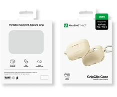 AmazingThing Omni dėklas skirtas AirPods Pro 2 - Desert