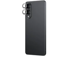 AmazingThing Radix AR Lens Glass skirtas Samsung S25 Edge Camera Island – Clear