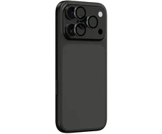 AmazingThing Sapphire Camera Glass skirtas Apple iPhone 17 Pro / Pro Max – su Gray Frame