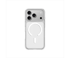 AmazingThing Titan Pro dėklas skirtas Apple iPhone 17 Pro Max suderinamas su MagSafe – skaidrus