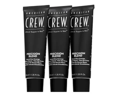"American Crew Precision Blend 5 6 Medium Ash" 3 dalių rinkinys
