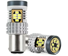 LED lemputės Canbus 3020 24SMD 1157 Bay15D P21/5W baltos 12V 24V amio-02798