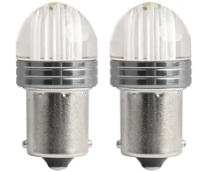 Standartinės LED lemputės P21W 9SMD 12V skaidrios blisterinėje pakuotėje, 2 vnt. amio-02953
