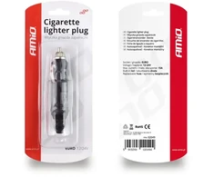 Kištukas į cigarų degiklį euro 12 V 24 V amio-02049