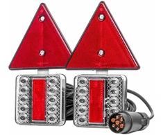 LED žibintų komplektas magnetinei priekabai amio-02140