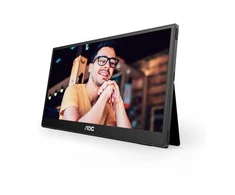 AOC 16T3EA 15.6" IPS 1920x1080 Monitorius 4ms 16.9 USB Juodas/Pilkas
