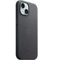 Apple Dėklas su tkaniny FineWoven su MagSafe do iPhonea 15 Plus - juoda