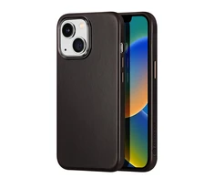 Dux Ducis Naples Apple iPhone 14 Plus Leather (MagSafe Compatible) Dark dėklas telefonui rudos spalvos