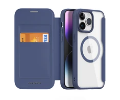 Dėklas Dux Ducis Skin X Pro Apple iPhone 15 Pro Max mėlynas
